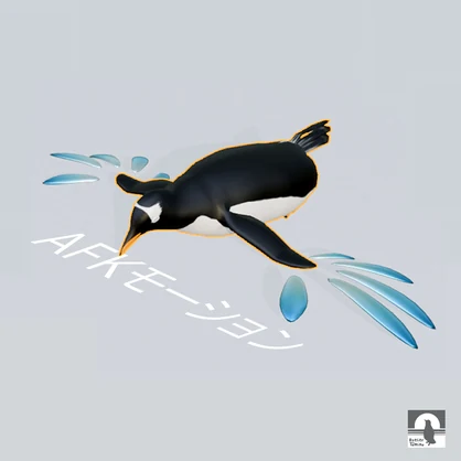 オリジナル3Dモデル「ジェンツーペンギン」Ver2