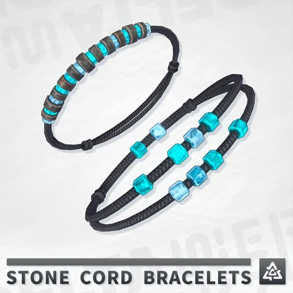 Stone Cord Bracelets