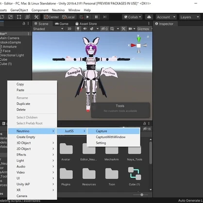 【無料】【unityエディタ拡張】スクショ撮るだけのやつ(JustSS)