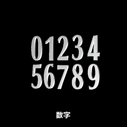 【VRC想定】ネームナックル / Name Knuckles