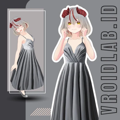 Ash Muse アッシュ・ミューズ | VRoid Studio Outfit | Anime Style | Virtual Fashion