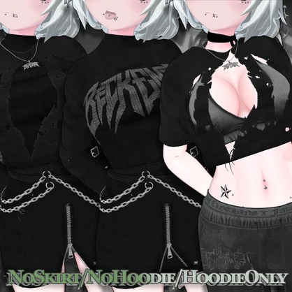 BECKENZI うさぎのパーカー/Bunny Hoodie [19アバタ/Avatars]