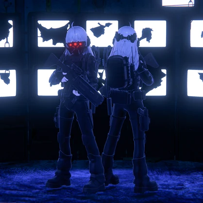 【20アバター対応】『BLACK VANGUARD』【VRChat】