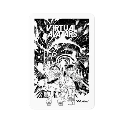 Virtual Avatars [まめひなた&キプフェル] ステッカー Sticker - Vpokke