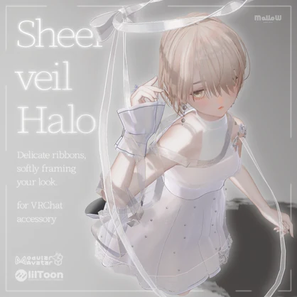 ⊹ ࣪ ˖ Sheer Veil Halo ⊹ ࣪ ˖
