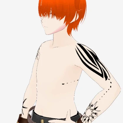 Nova Fuse（ノヴァ・フューズ） vroid・vrchat3Dモデルデカールタトゥーデザインキット