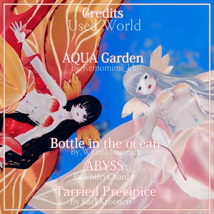 [8アバター対応] AbyssFlos, 深淵の花🫧🥀(어비스 플로스・심연의 꽃🫧🥀)