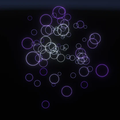 circle particle effect