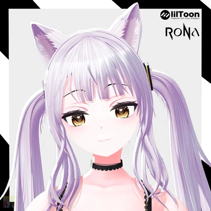 Rona V2: Original 3D Model - VRC Warudo