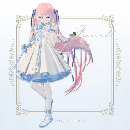 ✦~10/31 HALLOWEEN SALE ✦【VRC Hair】Nocturnal Twin