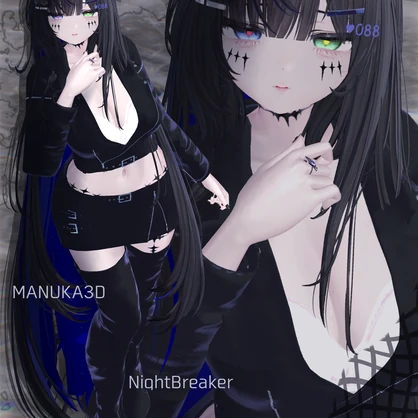 【複数アバター対応】Night Breaker