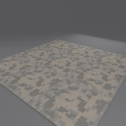 【無料】和風ローポリ 玉砂利 3Dモデル｜Low Poly Gravel Stones - Japanese Zen Ground Tile