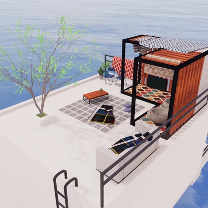 【VRChat想定】ClearHorizon【ワールドアセット】