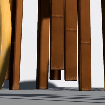 <基本無料>CH02　ウッドスツール　椅子/chair/3d/vrc想定