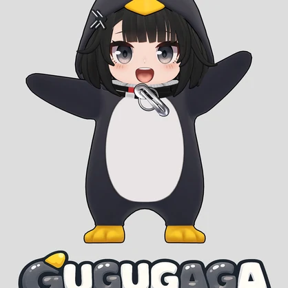 |3Dモデル|3D Model| GUGUGAGA / 咕呱嘎嘎 / ぐぐがが