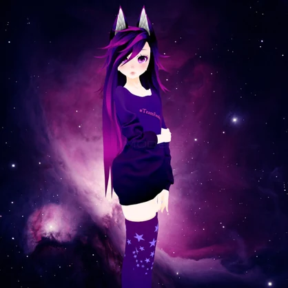 purple femboy