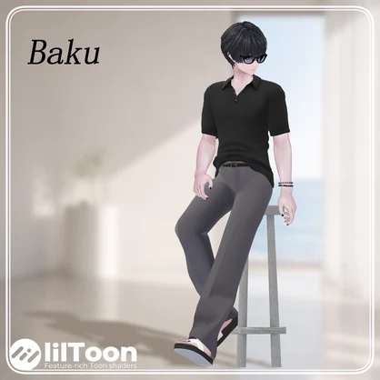 【8アバター対応】Mode Line【VRChat想定・MA対応】