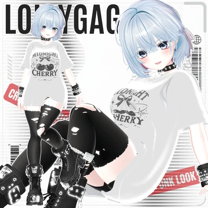 💘Sale✦(20アバター対応)Crush Punk Set / クラッシュパンクセット⛓️✦
