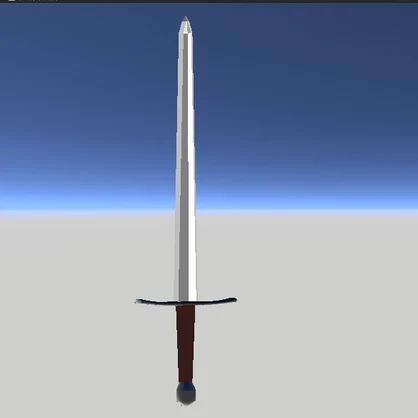 ローポリソードモデル（練習作品/UnityPackage/Prefab）
