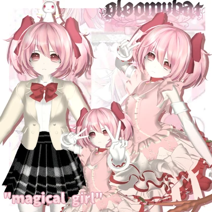 Magical girl Manuka makeup