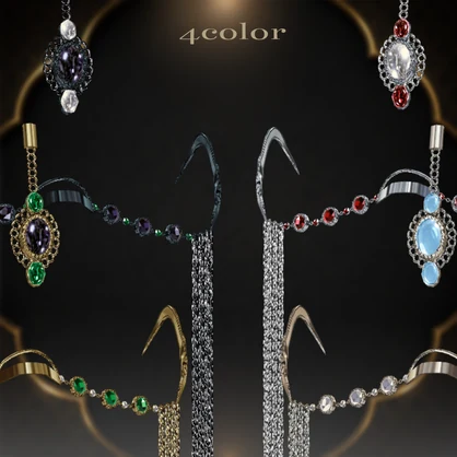 フェイスアクセサリー [Nomadrelic] facejewelry