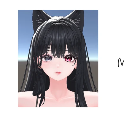 -🌹棘血ゴシックメイク🌹-【VRchat】【海咲対応】-Thorn Blood Gothic Makeup-
