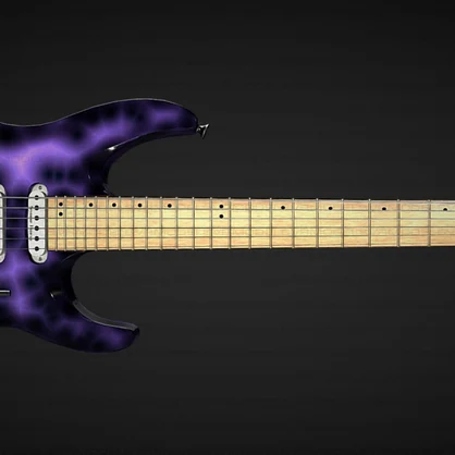 Purple Guitar