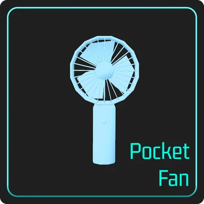 【VRChat】 Pocket Fan [World/Modular Avatar]