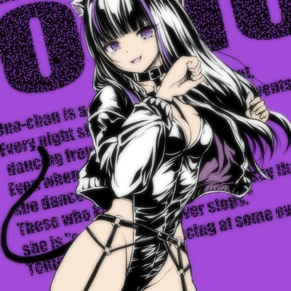 【VRC Illust print】[D01] O_nOちゃん (A4写真用光沢紙印刷)