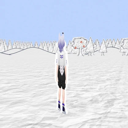 【VRC想定】紙芝居平面シェーダー/Paper Cutout White Outline Shader for VRChat
