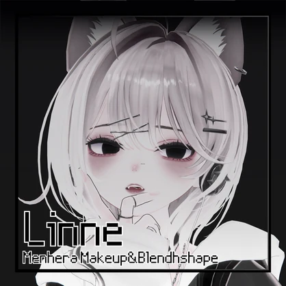 [リンネ/Linne] Menhera Makeup&blendshape