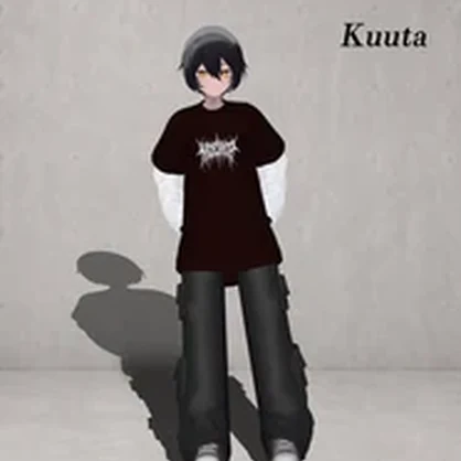 【9アバター対応】Loose Pocket Fit　(men's)【VRChat想定・MA対応】